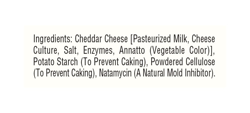 slide 4 of 6, Sargento Shredded Mild Natural Cheddar Cheese, Traditional Cut, 8 oz., 8 oz