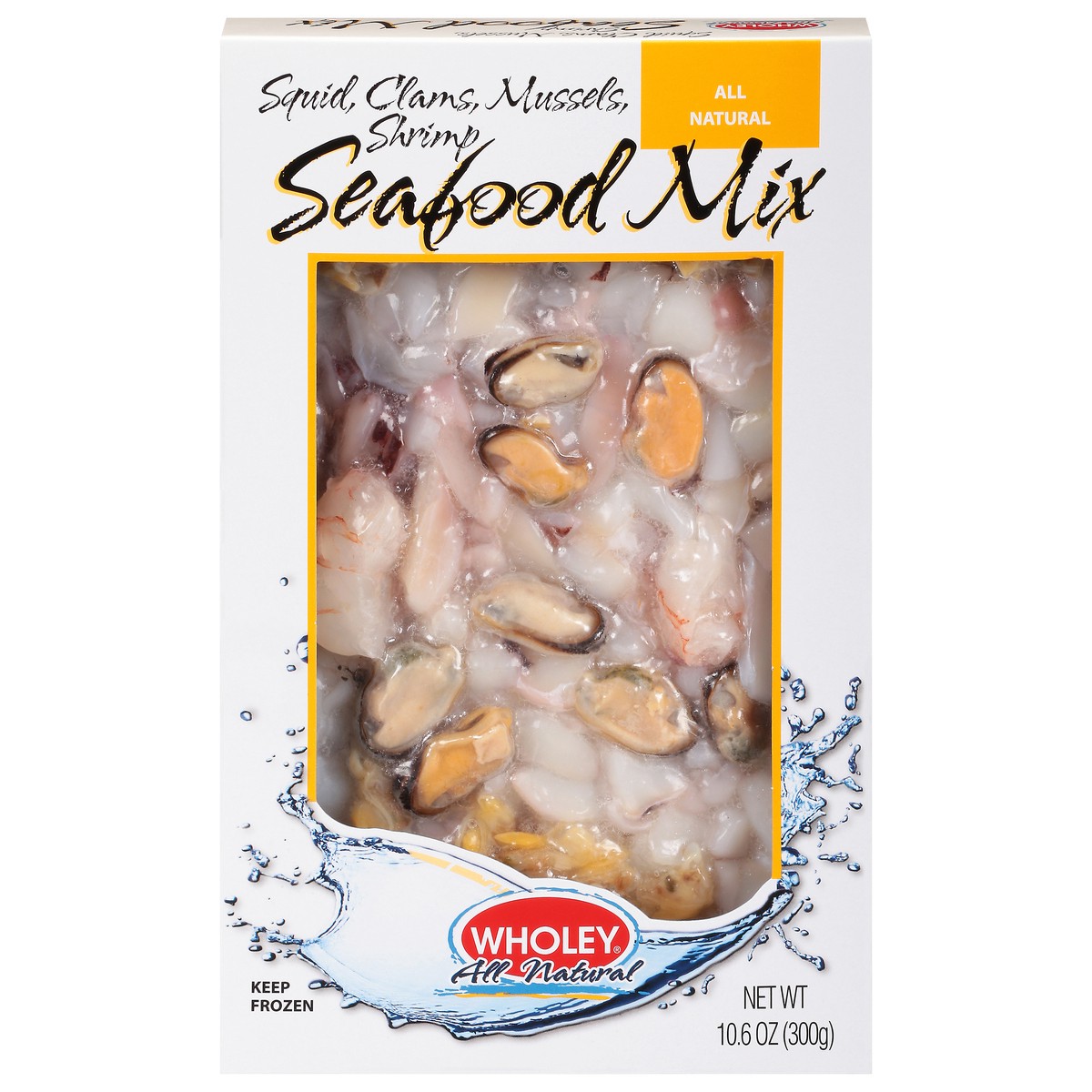 slide 1 of 14, Wholey Seafood Mix, 10.6 oz