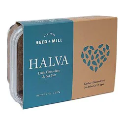 Halva Sea Salt Dark Chocolate - 8 oz