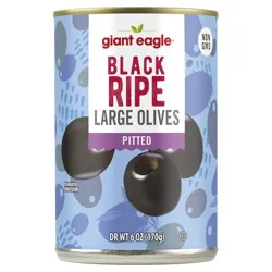 Giant Eagle Olives, Large Ripe Pitted