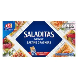 Gamesa Saladitas Saltine Crackers Regular 16.2 Oz, 12 Count