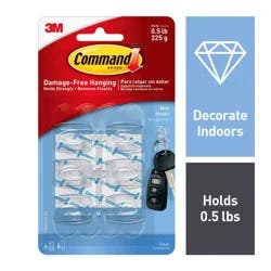 Command Clear Hooks Mini 1 ea