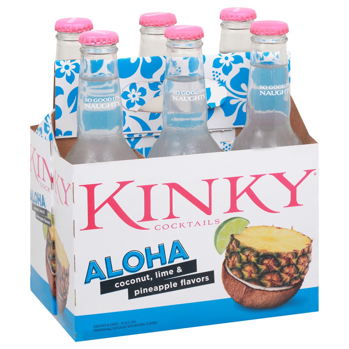 slide 4 of 9, Kinky Cocktails Kinky Aloha Cocktails, 6 ct; 12 oz