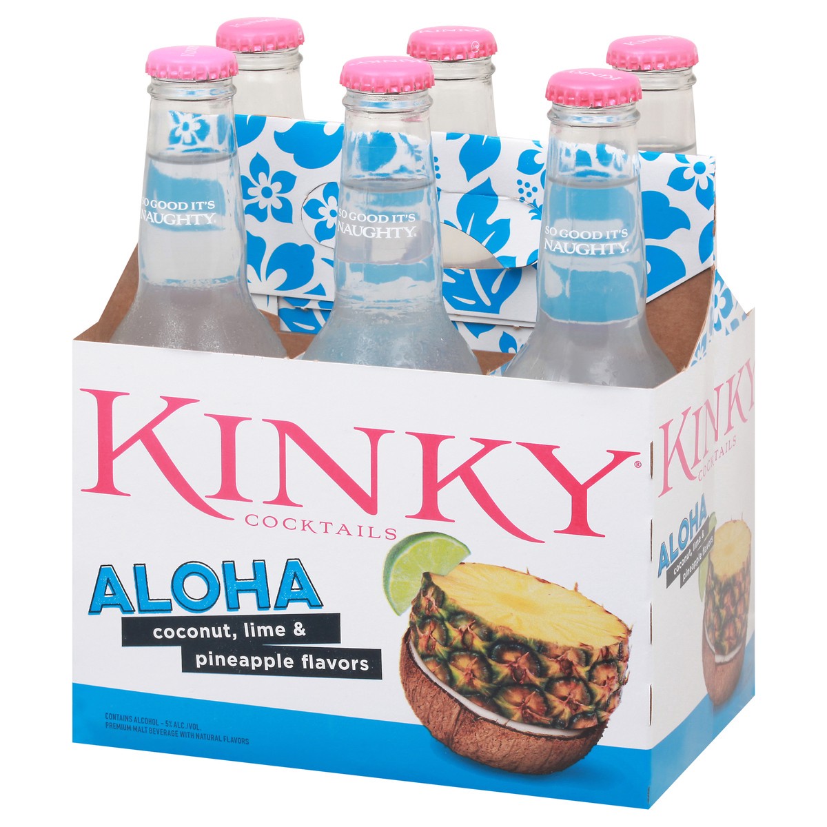 slide 6 of 9, Kinky Cocktails Kinky Aloha Cocktails, 6 ct; 12 oz