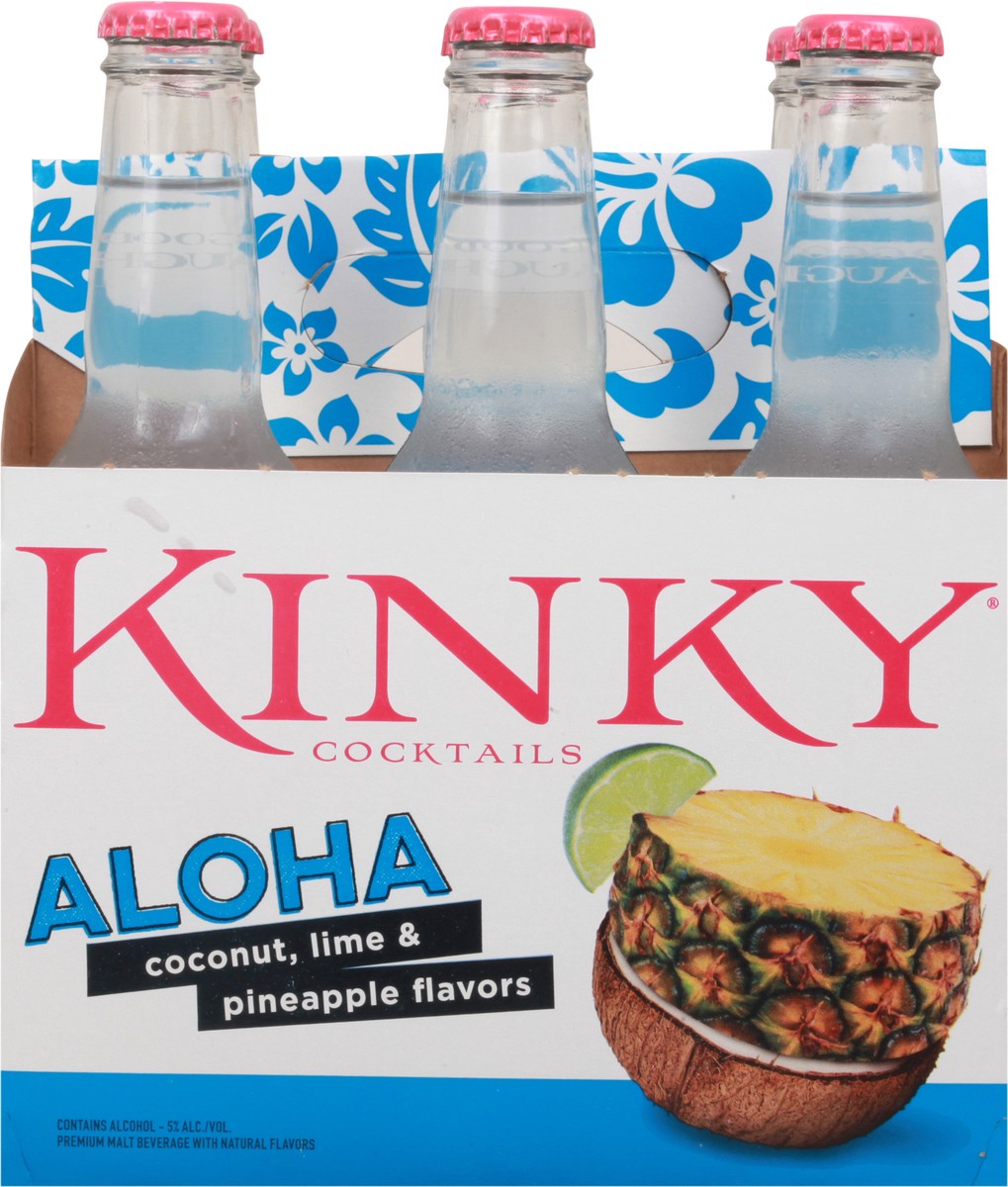 slide 5 of 9, Kinky Cocktails Kinky Aloha Cocktails, 6 ct; 12 oz