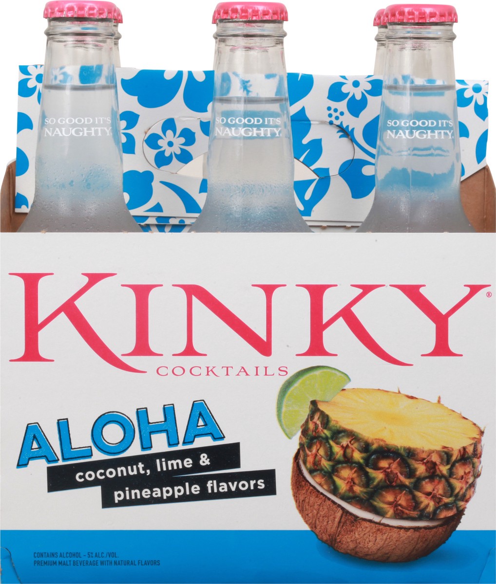 slide 7 of 9, Kinky Cocktails Kinky Aloha Cocktails, 6 ct; 12 oz