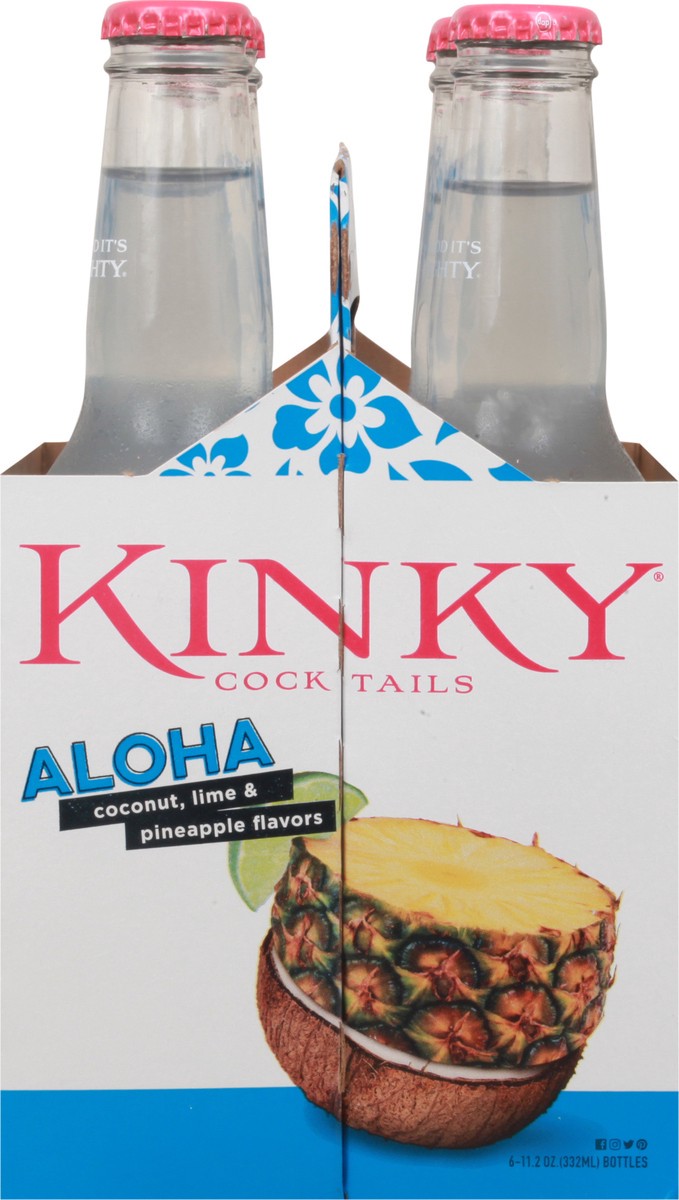 slide 8 of 9, Kinky Cocktails Kinky Aloha Cocktails, 6 ct; 12 oz