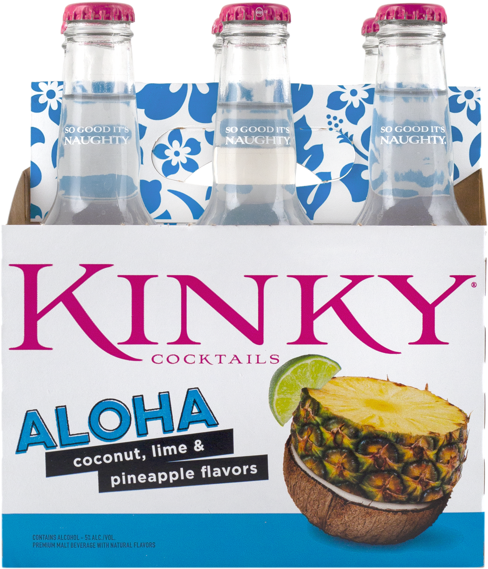 slide 1 of 9, Kinky Cocktails Kinky Aloha Cocktails, 6 ct; 12 oz