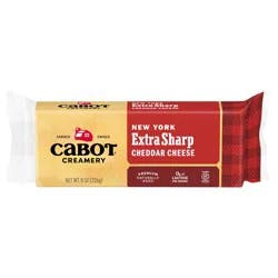 Cabot New York Extra Sharp Yellow Cheddar Cheese 8 oz