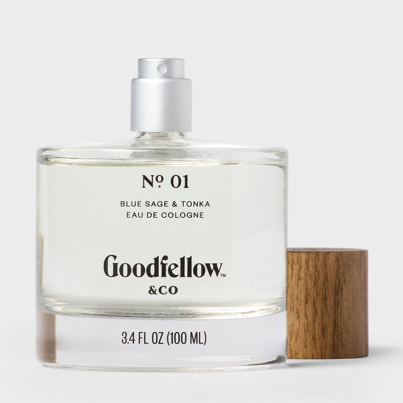 slide 3 of 4, No.1 Blue Sage & Tonka Men's Cologne - Trial Size - 3.4 fl oz - Goodfellow & Co™, 3.4 fl oz