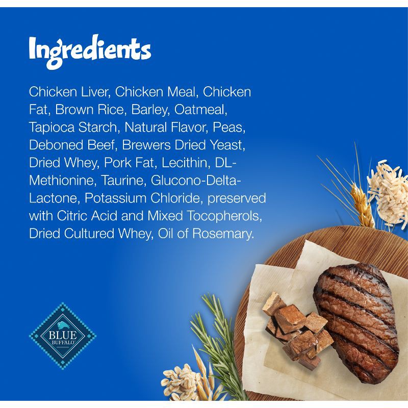 slide 5 of 9, Blue Buffalo Bursts with Chicken, Liver & Beef Crunchy & Creamy Cat Treats - 12oz, 12 oz
