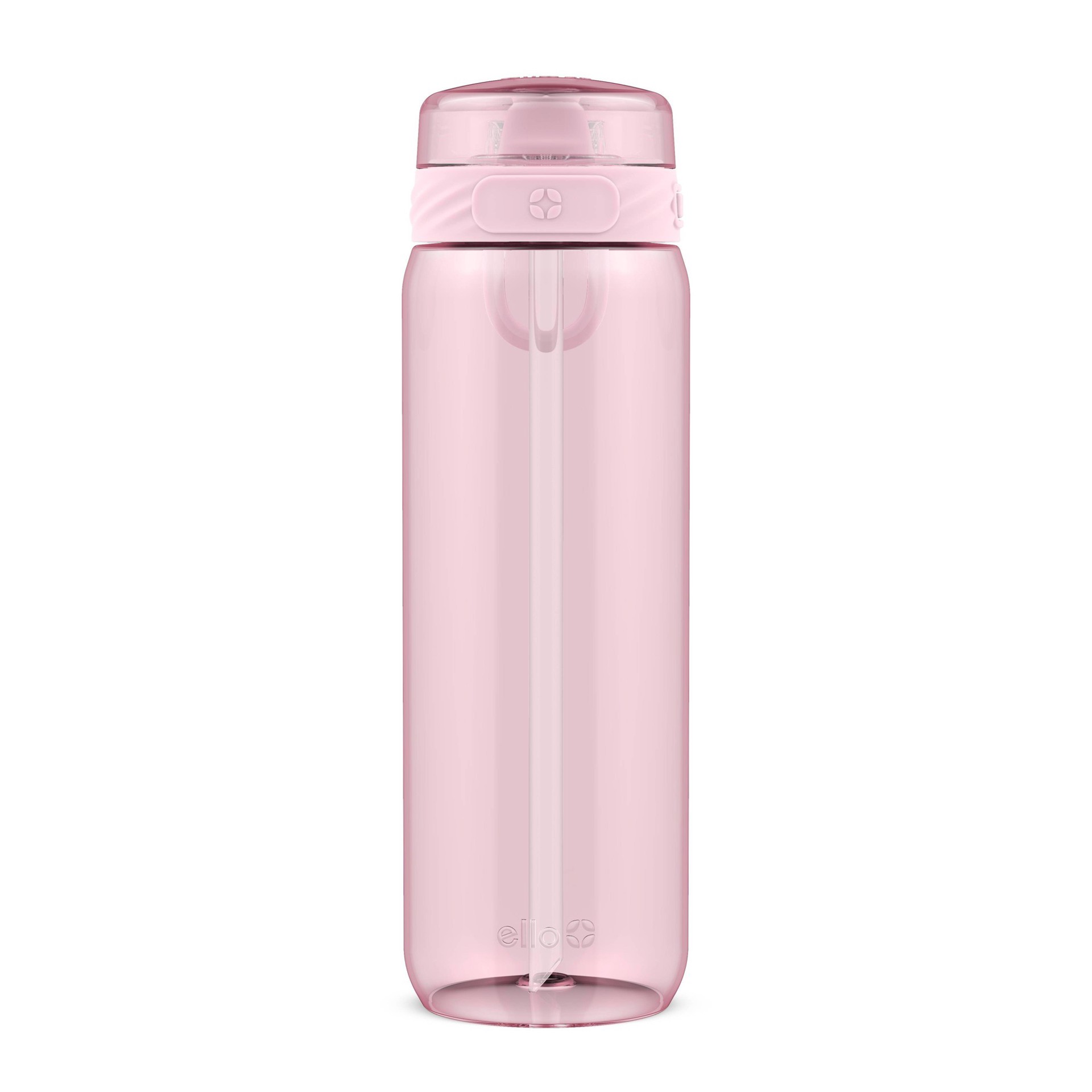 slide 1 of 1, Ello Cooper 28oz Tritan Water Bottle with Locking Flip Lid- Light Pink, 1 ct