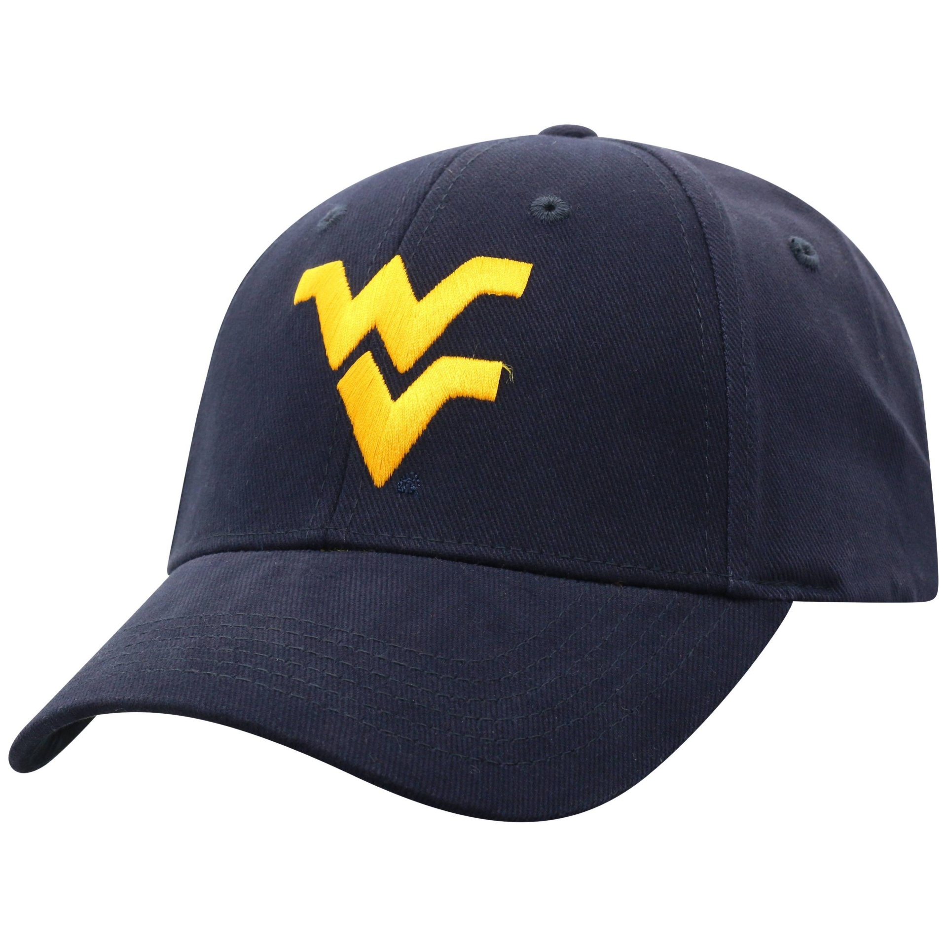 slide 1 of 2, NCAA West Virginia Mountaineers Men's Structured Brushed Cotton Hat, 1 ct