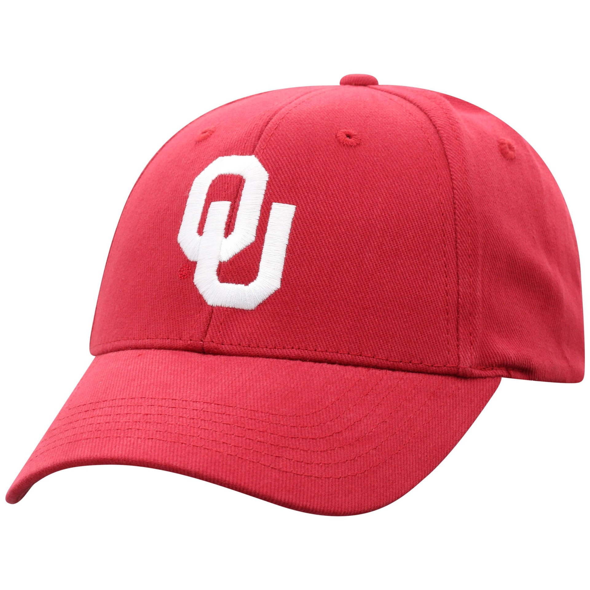 slide 1 of 2, NCAA Oklahoma Sooners Men's Structured Brushed Cotton Hat, 1 ct