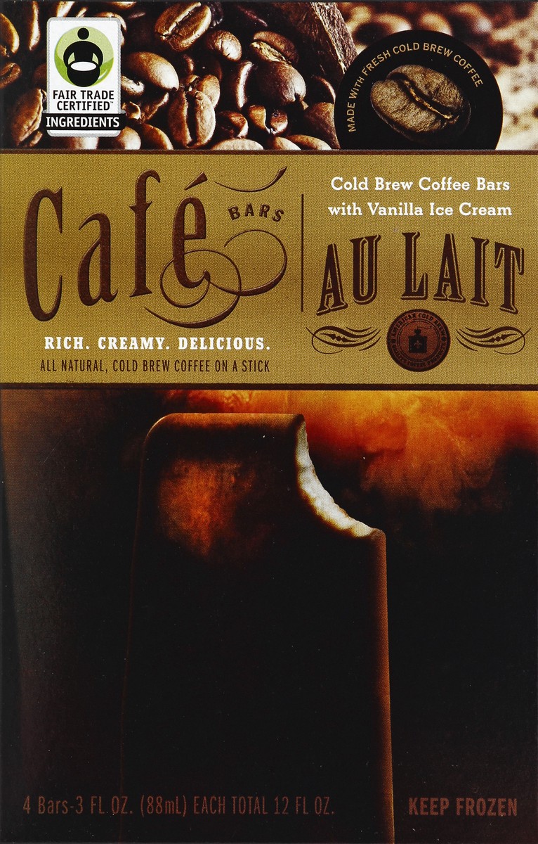 slide 4 of 5, American Cold Brew Cafe Bars 4 ea, 12 oz