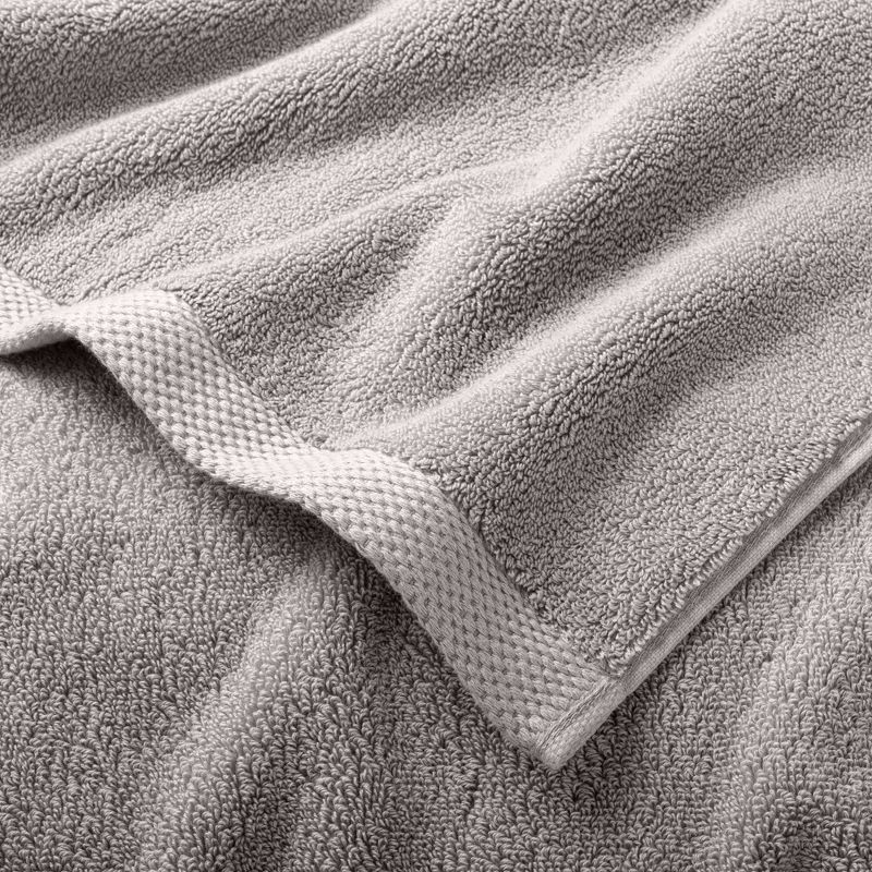 slide 3 of 4, Organic Bath Towel Gray - Casaluna™: Heavyweight 550-800 GSM, Machine Washable, OEKO-TEX Certified, 1 ct