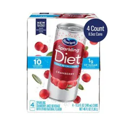 Ocean Spray Sparkling Diet Cranberry - 4pk/11.5 fl oz Cans
