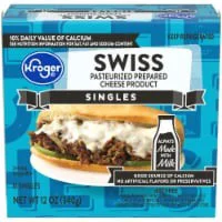 Kroger Swiss Cheese Singles