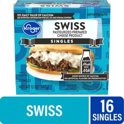 Kroger Swiss Cheese Singles