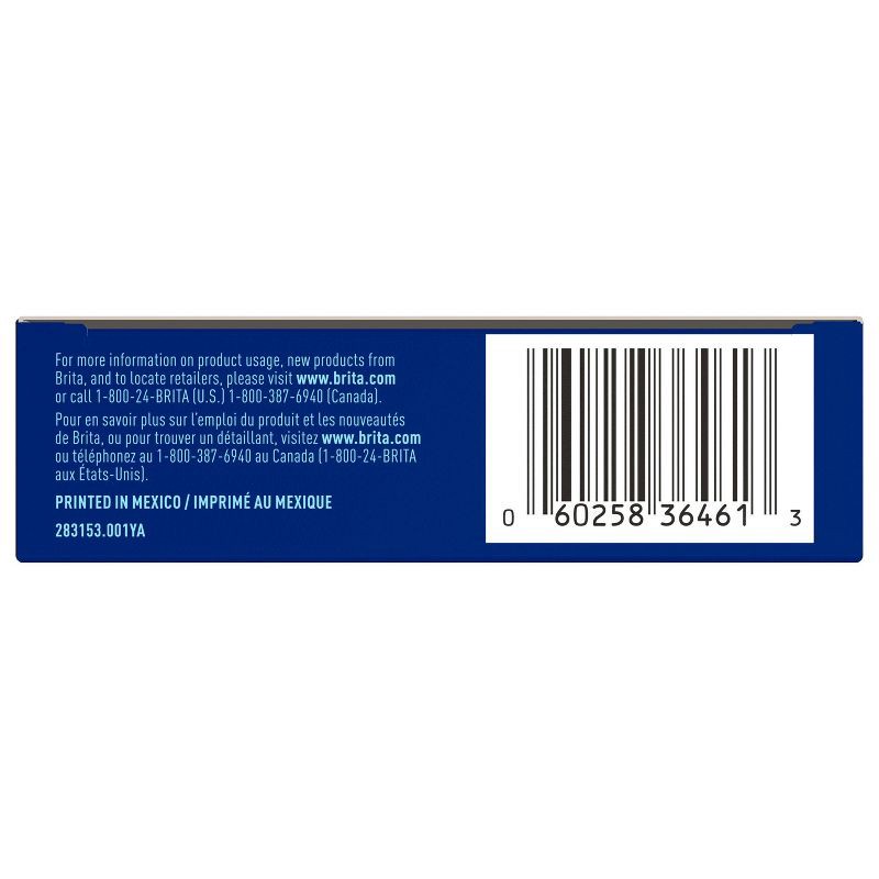 slide 8 of 9, Brita 3ct Bottle Filter - Black: Replacement Water Filters, BPA-Free, Reduces Odors, Fits Brita Pitchers & Dispensers, 3 ct