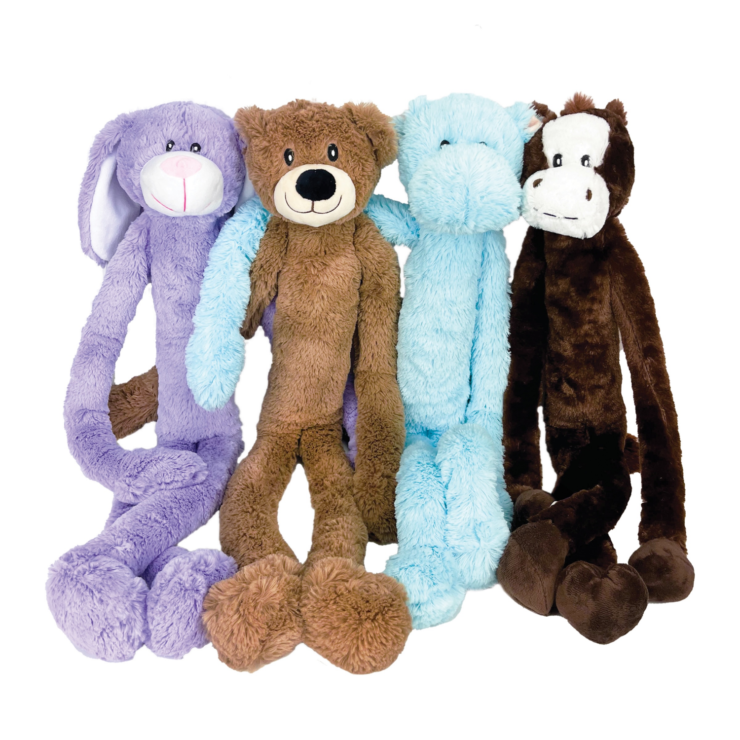 slide 1 of 1, Multipet 27" Swingin' Slevins TOO Plush Dog Toys in Assorted Styles, 1 ct