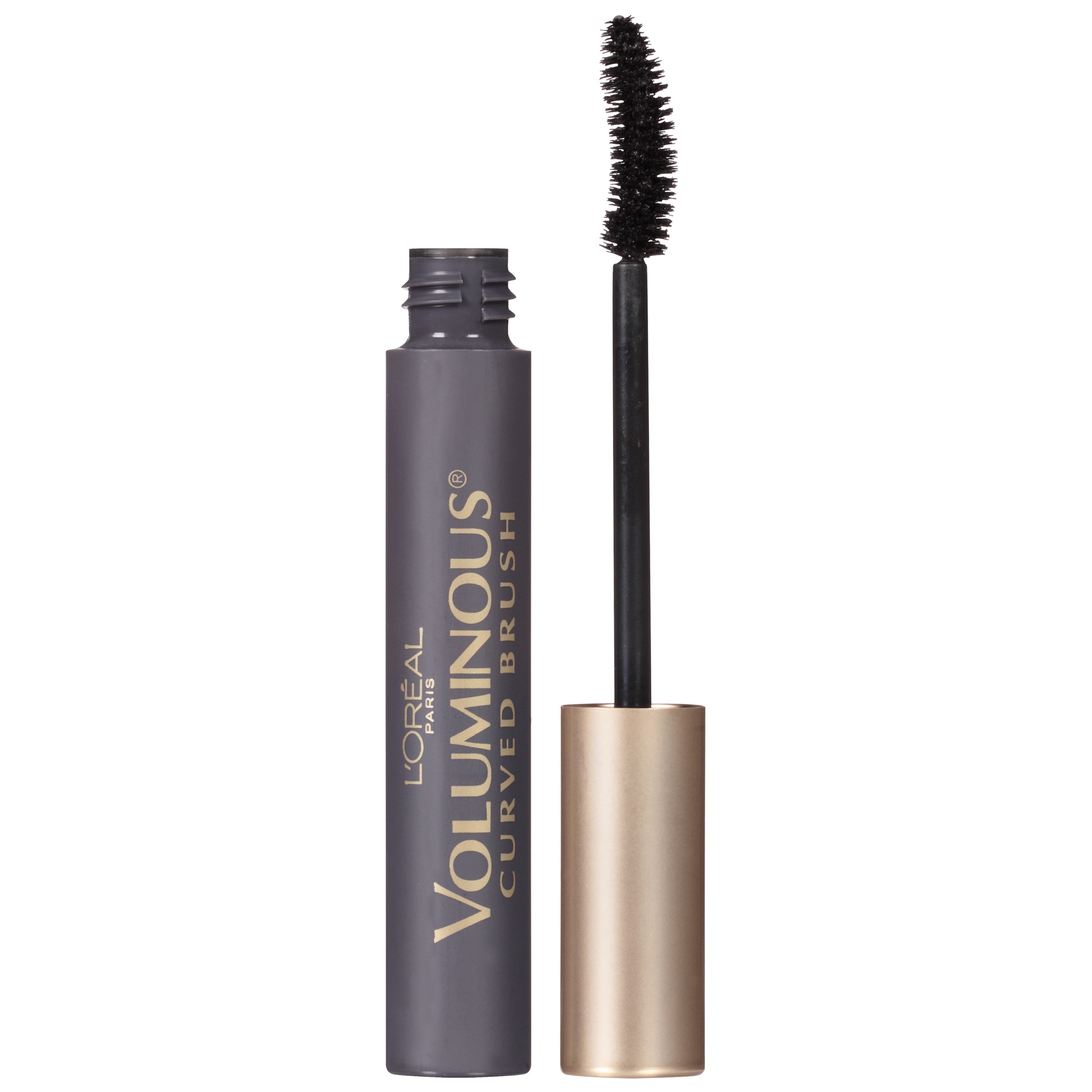 slide 5 of 6, L'Oréal Voluminous Curved Brush Mascara - 350 Black Brown - 0.28 fl oz, 0.28 fl oz