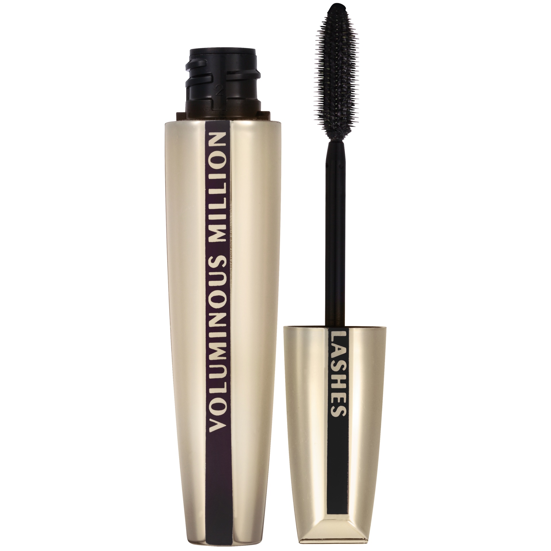 slide 3 of 3, L'Oreal Paris Voluminous Million Lashes Black Mascara - 0.3 Oz, 0.3 oz