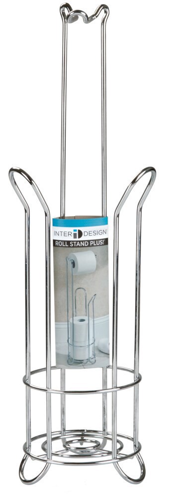 slide 1 of 1, Idesign Classico Toilet Paper Roll Stand - Chrome, 1 ct