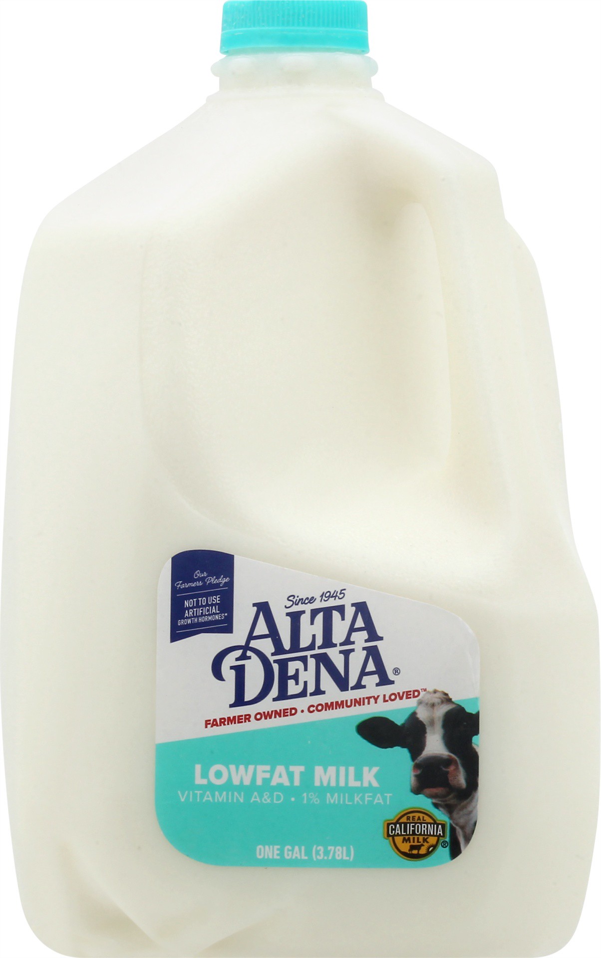 slide 1 of 1, Alta Dena 1% Lowfat Milk Gallon, 1 gal
