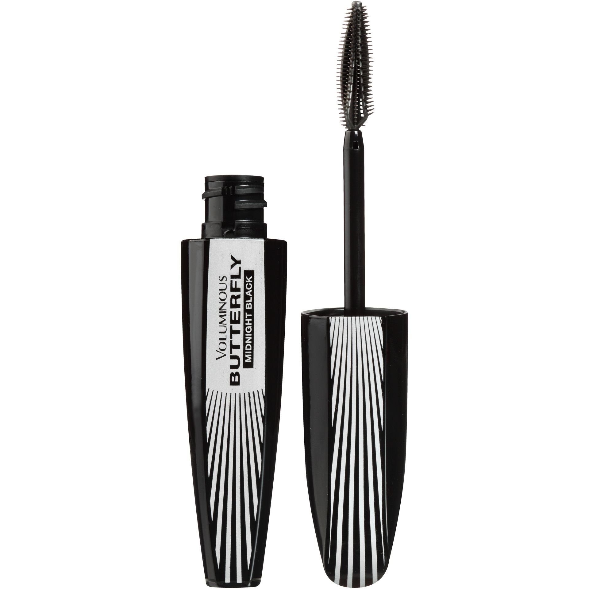 slide 3 of 6, L'Oréal LOreal Mascara Voluminous Butterfly Midnight Midnight Black 872 - 0.22 Fl. Oz., 0.22 fl oz