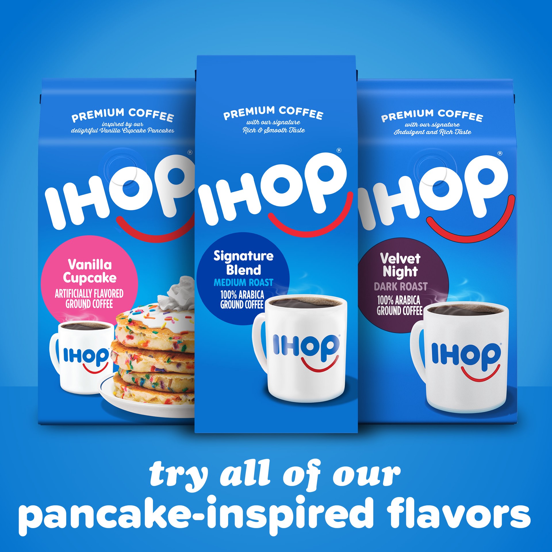 slide 9 of 10, IHOP Vanilla Cupcake Artificially Flavored Ground Coffee- 11 oz, 11 oz