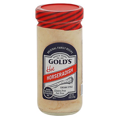 slide 1 of 1, Golds Horseradish Prepared Cream Style Hot - 6 Oz, 6 oz