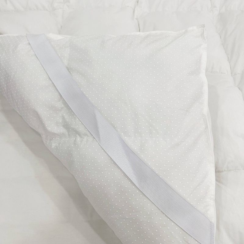 slide 5 of 7, Queen Ultra Loft Down Alternative Mattress Topper - Casaluna™: Hypoallergenic Cotton, 233 Thread Count, Fits 18" Depth, 1 ct