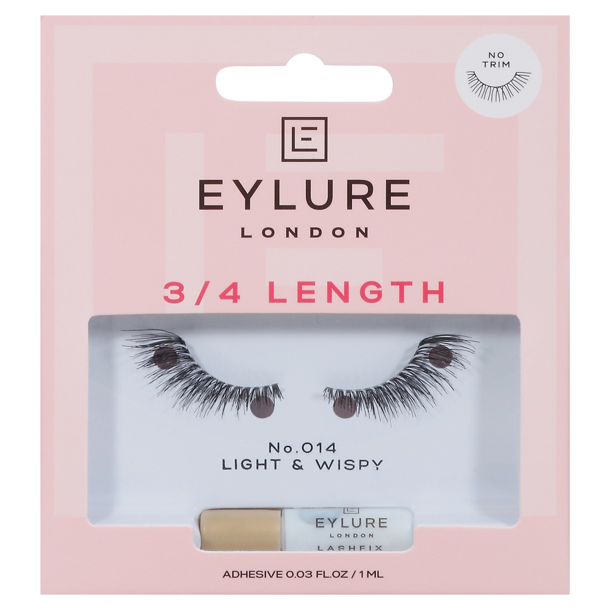 slide 1 of 9, Eylure No. 014 Luxe Faux Lashes, 1 ct