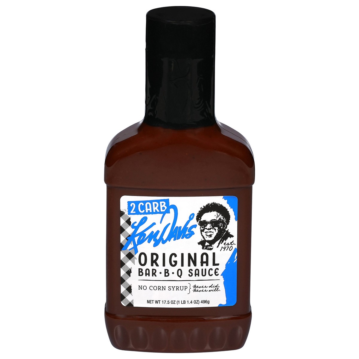 slide 1 of 9, Ken Davis 2 Carb Original Bar-B-Q Sauce 17.5 oz, 17.5 oz