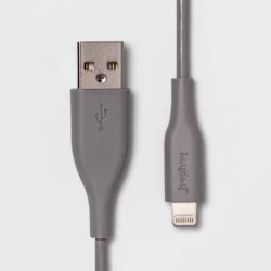 3' Lightning to USB-A Round Cable - heyday™ Wild Dove