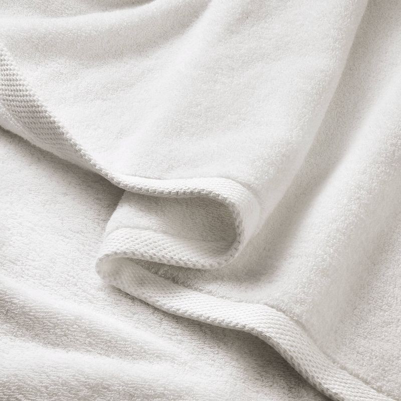 slide 3 of 4, Organic Bath Sheet White - Casaluna™: Heavyweight Organic Cotton, Low Lint, Fade-Resistant, OEKO-TEX Certified, 1 ct