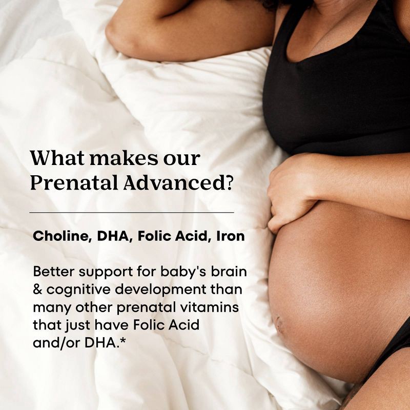 slide 6 of 10, One A Day Prenatal Advanced with Folic Acid - 60+60ct, 60 ct