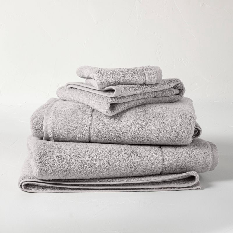 Modal Bath Towel Light Gray - Casaluna