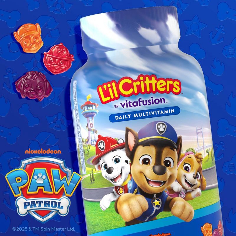 slide 2 of 10, L'il Critters Paw Patrol Multivitamin Gummy Dietary Supplements - 190ct, 190 ct
