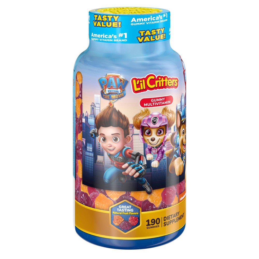 L'il Critters Paw Patrol Multivitamin Dietary Supplements - 190ct 190 ...