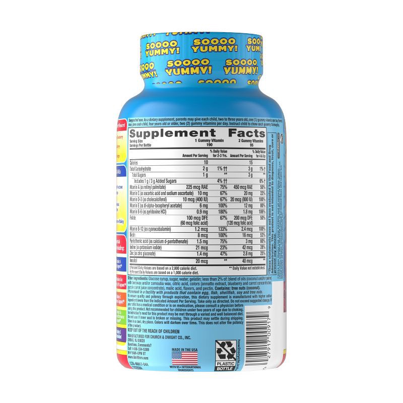 slide 9 of 10, L'il Critters Paw Patrol Multivitamin Dietary Supplements - 190ct, 190 ct