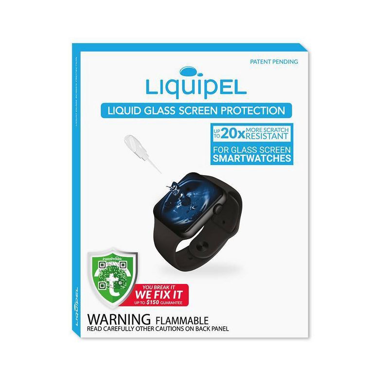 slide 1 of 5, Liquipel Liquid Glass Screen Protection - Smartwatch, 1 ct