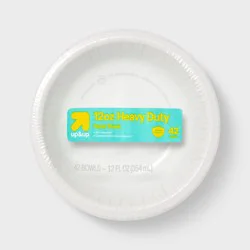 White Paper Bowl - 42ct/12oz - up&up™