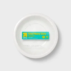 White Paper Bowl - 42ct/12oz - up&up™