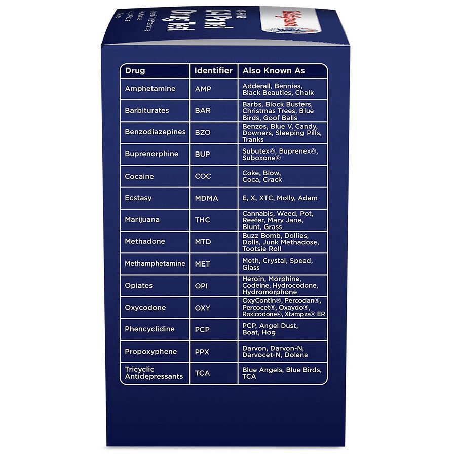 slide 3 of 4, Walgreens At-Home 14 Panel Drug Test, 1 ct
