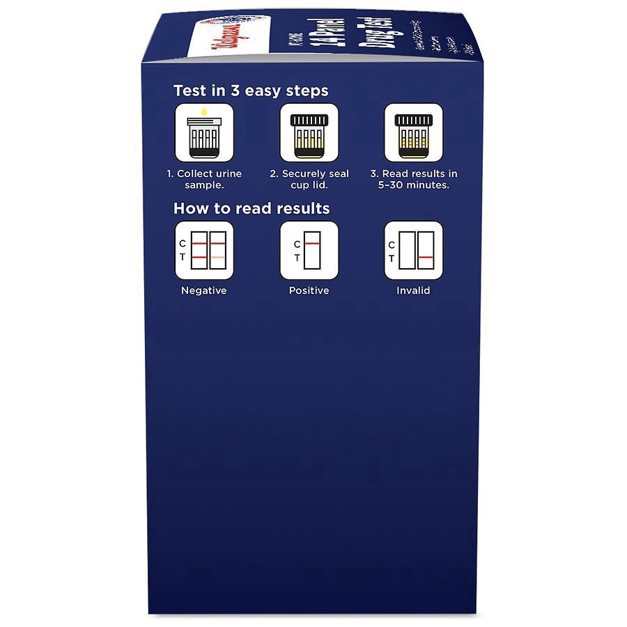 slide 2 of 4, Walgreens At-Home 14 Panel Drug Test, 1 ct
