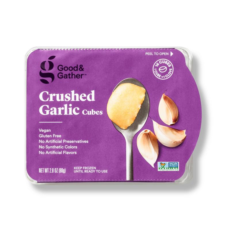 Crushed Garlic 20 Cubes – Chestnut Supermarket