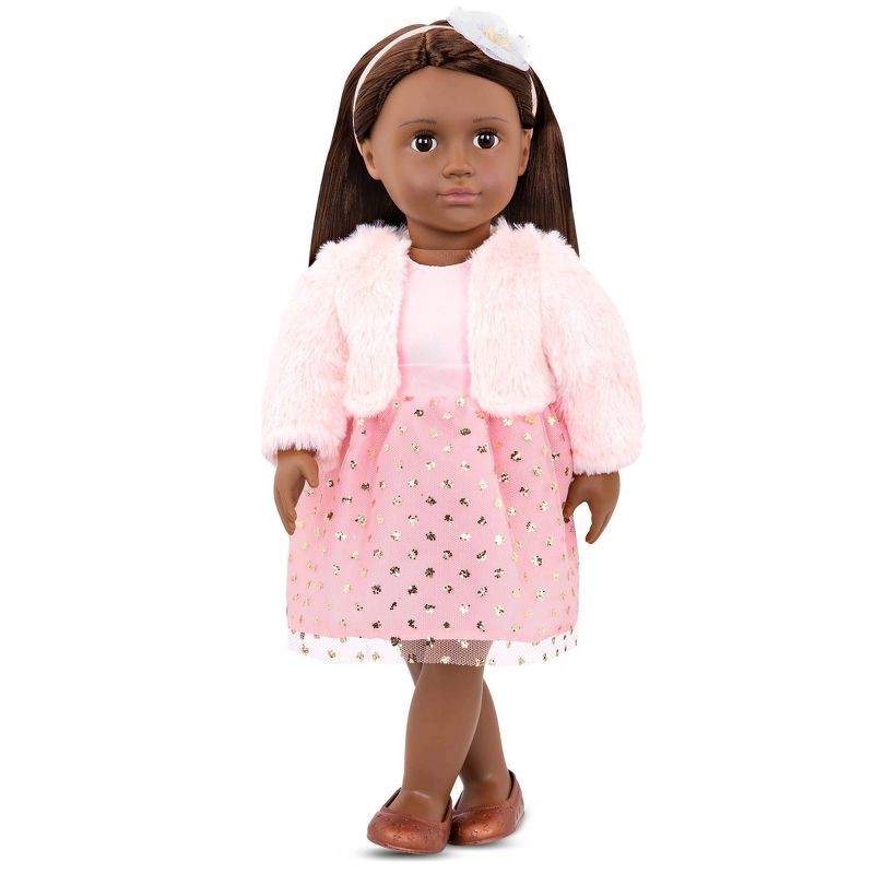 slide 1 of 4, Our Generation Riya 18" Fashion Doll, 1 ct
