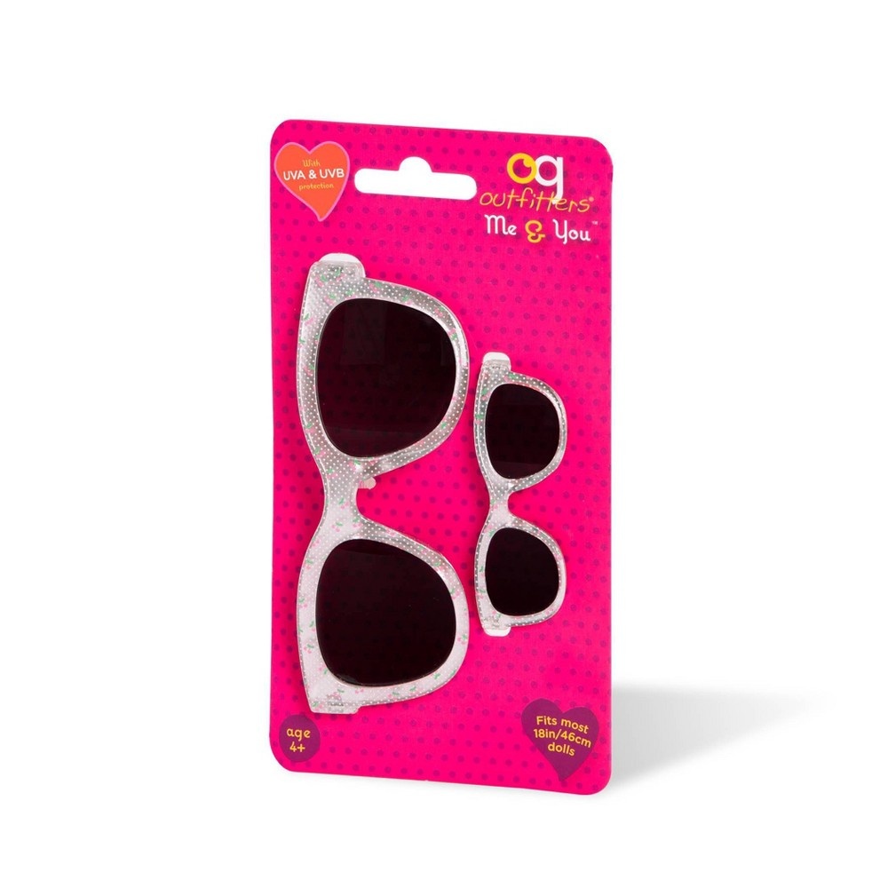 slide 3 of 3, Our Generation Me & You - Doll & Girl Printed Sunglasses, 1 ct